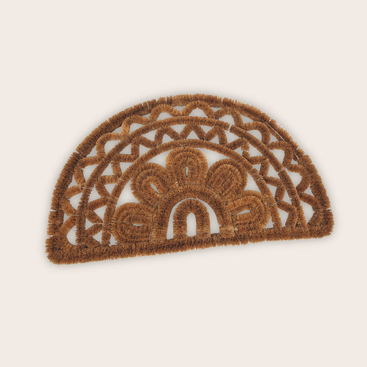 Semi Circle Coconut Doormat