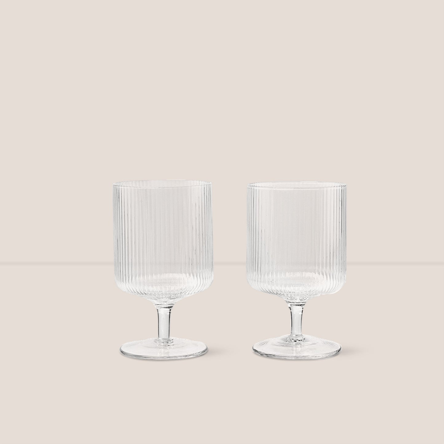 Ripple Wine Glasses, Set of 2